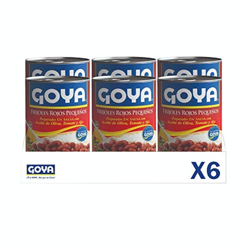 Goya Frijol rojo guisado - 6 unidades x 800g 4800 g MSa