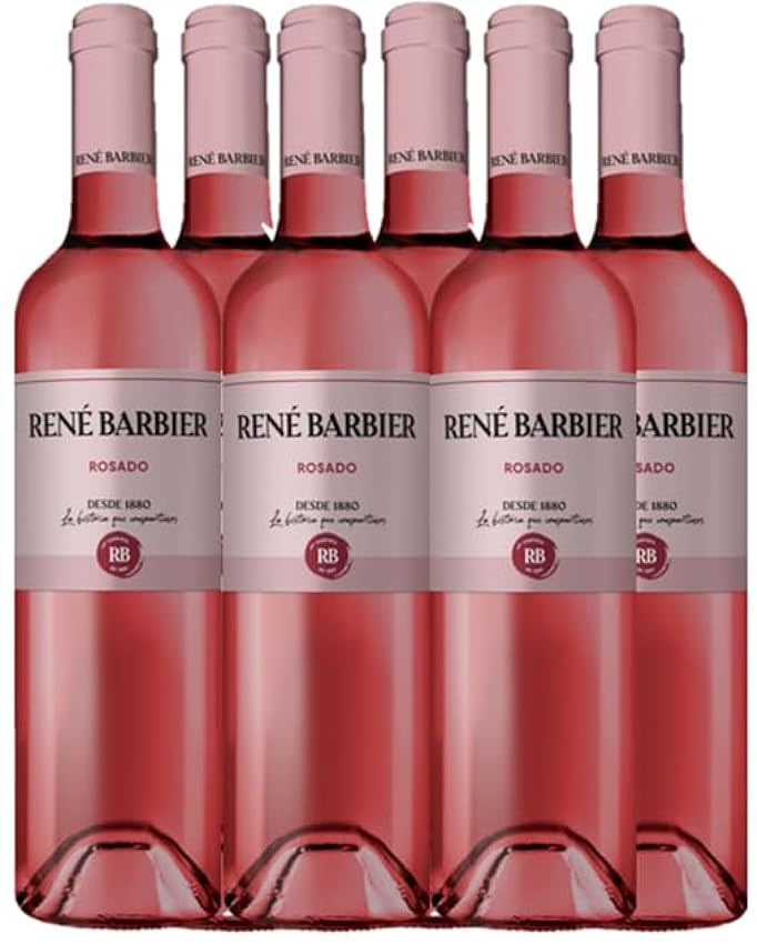 Rene Barbier - Tradición Rosado Botella - Pack de 6 Botellas de 750 ml - Total: 4500 ml mp0WGvuT