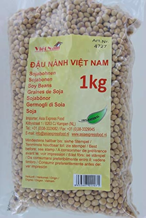 Viet Nam Envase de Soja de 1 x 1 kg 1000 g jBriOxrg