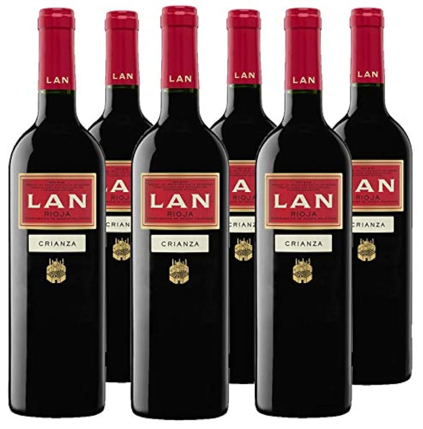 Vino Tinto LAN Crianza D.O.Ca. Rioja - 6 botellas de 75