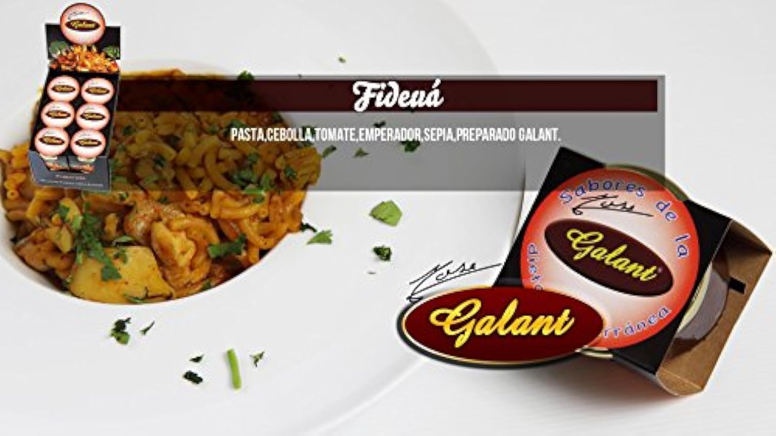 José Galant - Preparado para Paella (Salmorreta) - 8 x 100 g nxj5tfqt
