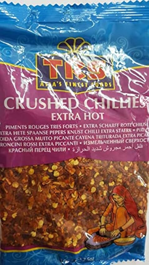 TRS Crushed Chillies Extra Hot, 100g iDEzpjij