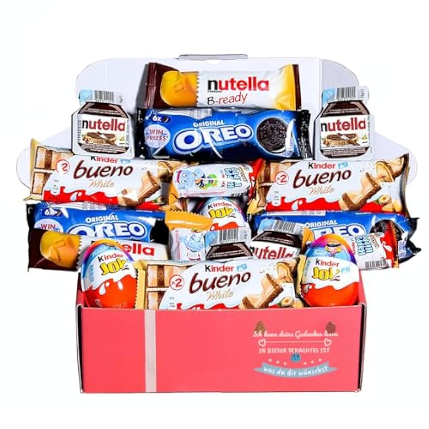 Schokolade Geschenkbox I Originelles Geschenk für Geburtstage, Kinder, Partner - Schokolade Box (Mix) krEheT5m