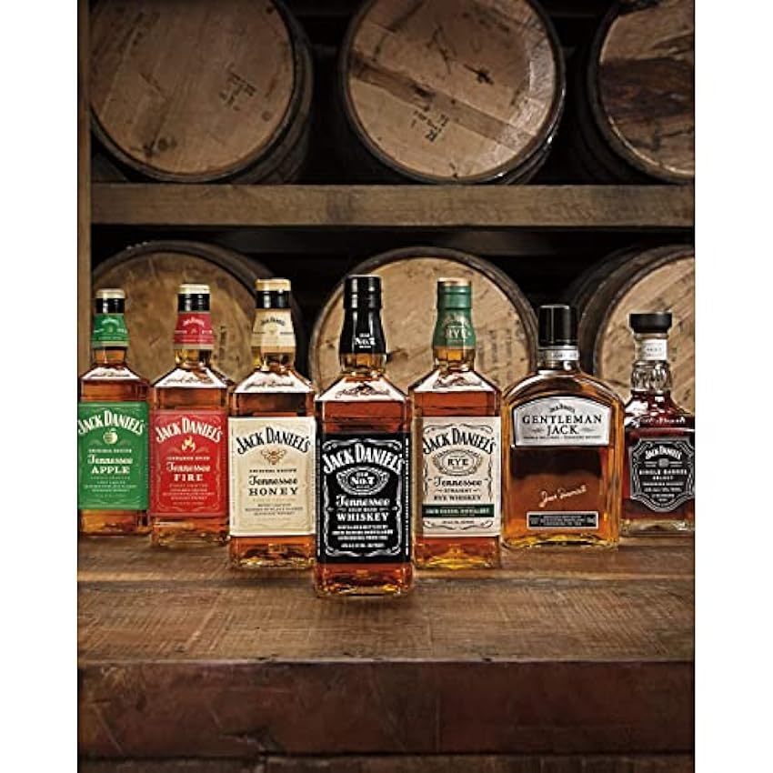 Jack Daniel´s Tennessee Fire Whiskey, Fusión Jack Daniel´s Old No.7 y Canela de Ceylán, Acabado Picante, 35% Vol. Alcohol, 700ml KXsJzSUz
