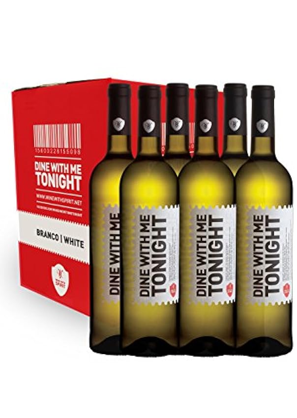 Dine With Me Tonight White Wine - 75 cl (x 6 bottles) k