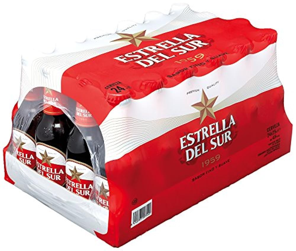 Estrella del Sur Cerveza - Pack de 24 Botellas 25cl GDZ