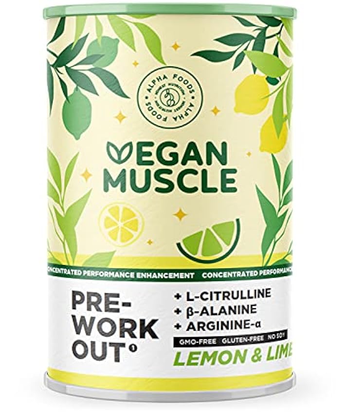 Vegan Muscle® - PreWorkout Performance Booster - Suplem