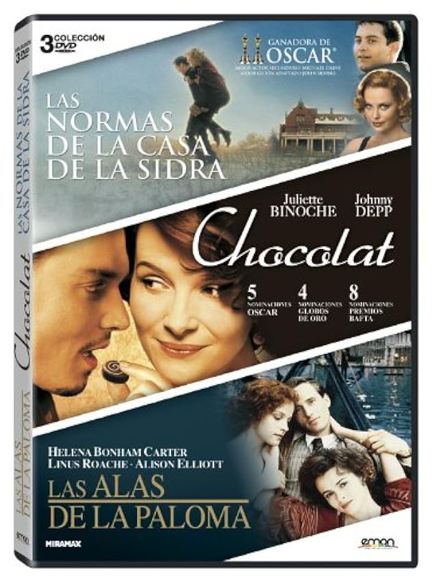 Pack: Las Normas De La Casa De La Sidra + Las Alas De La Paloma + Chocolat [DVD] GSsrO5PU