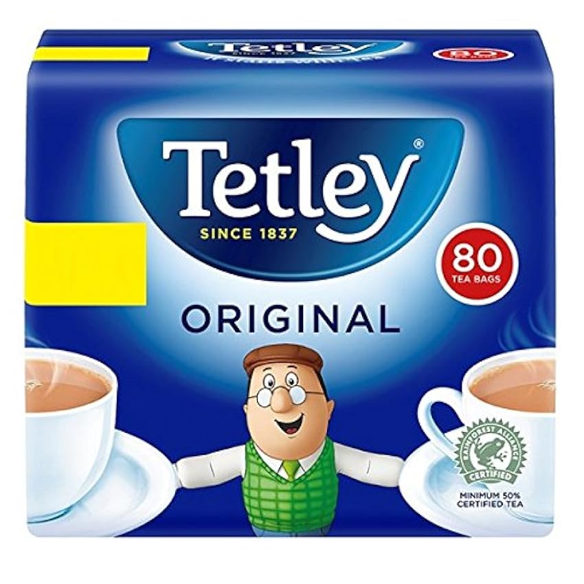 Tetley Original Tea - 80 bolsitas ObLEy1UU