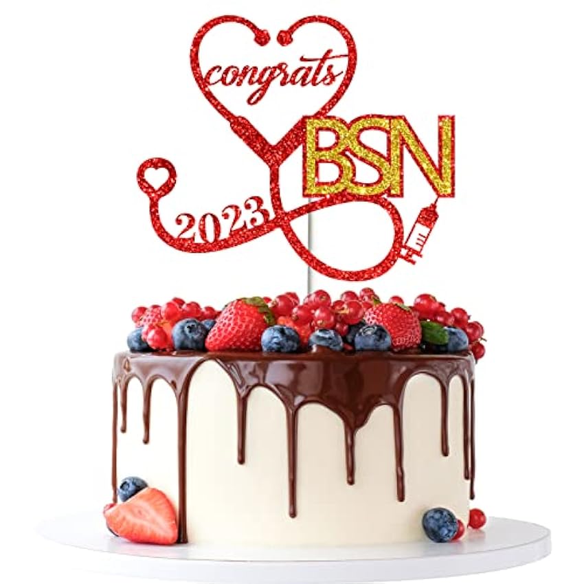Tenhaisi Decoración para tartas de felicitaciones BSN c