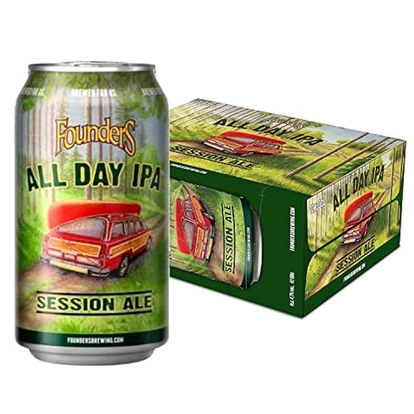 Founders Cerveza All Day IPA - Pack 12 x 33 cl - 4,7% V