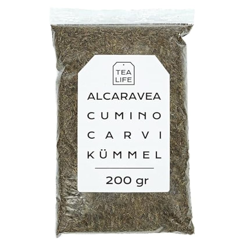 Semillas de Alcaravea Enteras 200g - Semillas de Alcaravea en Grano - Semillas de Alcaravea a Granel (200 gr) MMgKkDyj