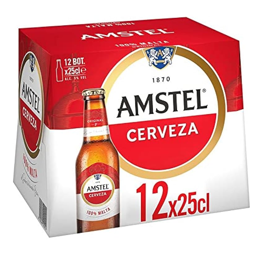 Cerveza Amstel (12 x 25 cl) H4fFFNMn
