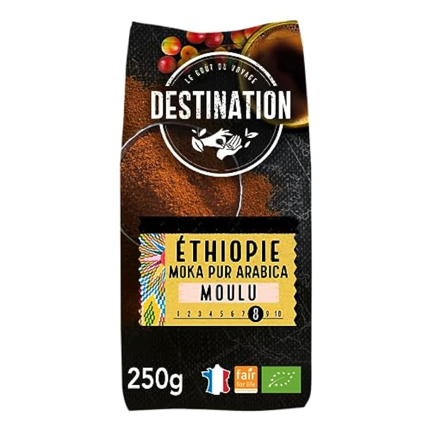 Destination - Café Ecológico Molido de Origen Etíope - 