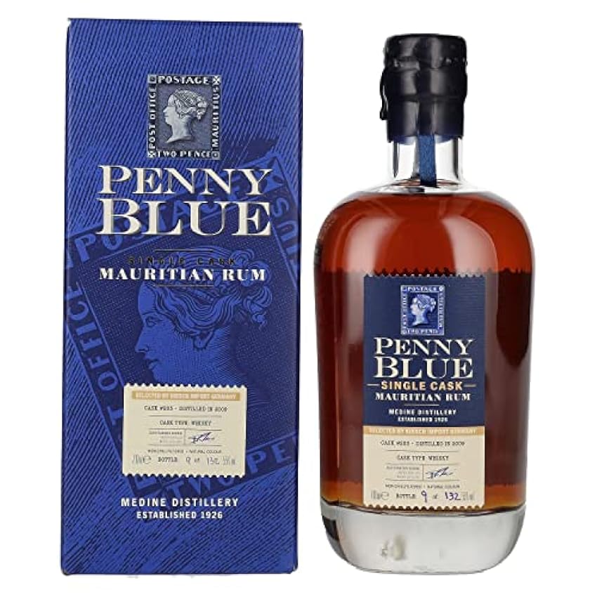 Penny Blue Single Cask Mauritian Rum 2009 55% Vol. 0,7l