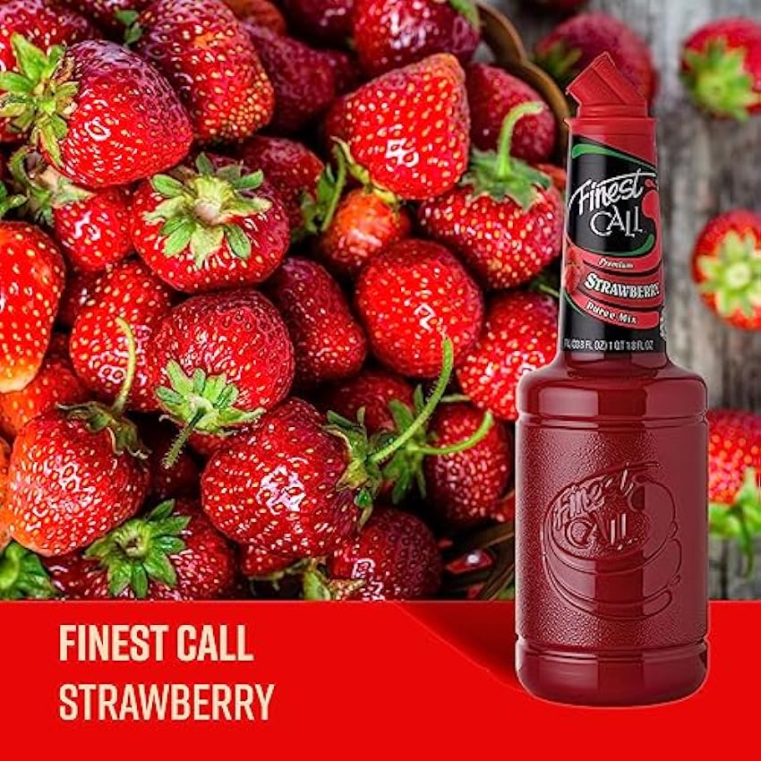 Finest call strawberry puree 100cl GgnQWbSC