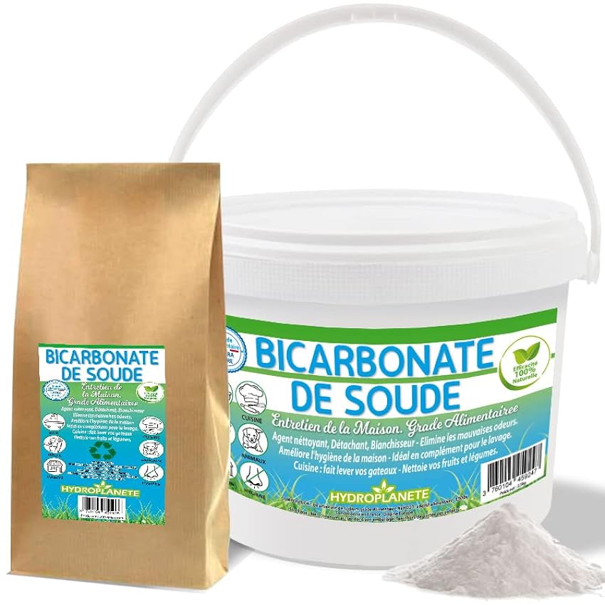 Bicarbonato de Sodio Puro al 99% - Formatos 1 kg 1,5 kg