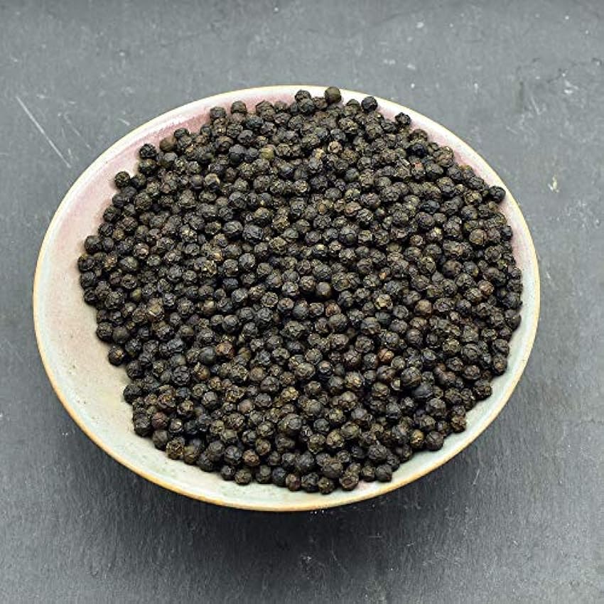 Pimienta Negra BIO 1 kg - granos enteros orgánico - Origen Malabar India iCH2zM3w