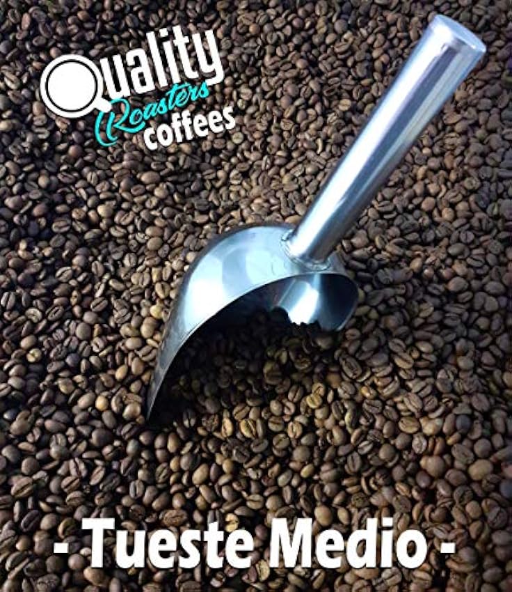 Quality Roasters Coffees. Café en grano Natural. 100% Arábica. Cuatro orígenes: Colombia, Brasil, Honduras y Uganda. (250 gr (paquete de 4), Tueste medio) hT3GaKmp